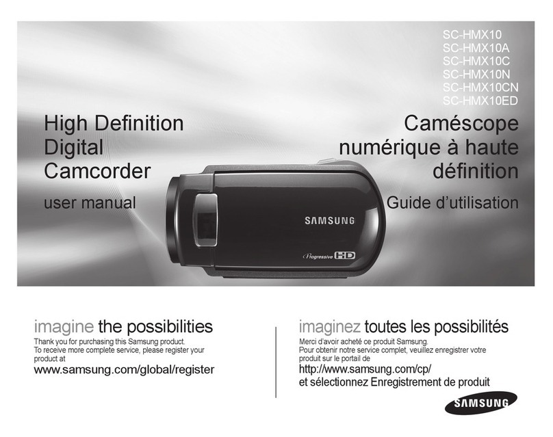 Samsung SC-HMX10C User manual