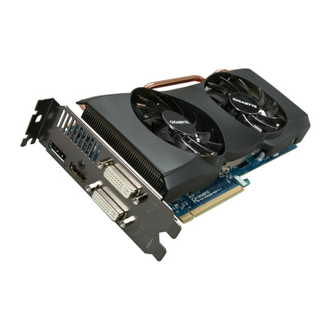 Gigabyte GV-R583UD-1GD User manual