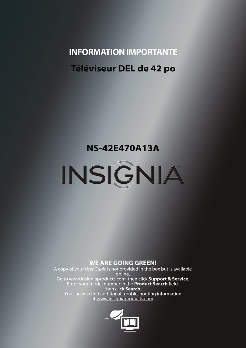 Insignia NS-42E470A13A Operating manual