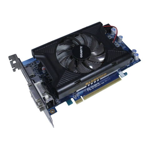 Gigabyte GV-R575D5-1GD User manual Gigabyte GV-R575D5-1GD User manual
