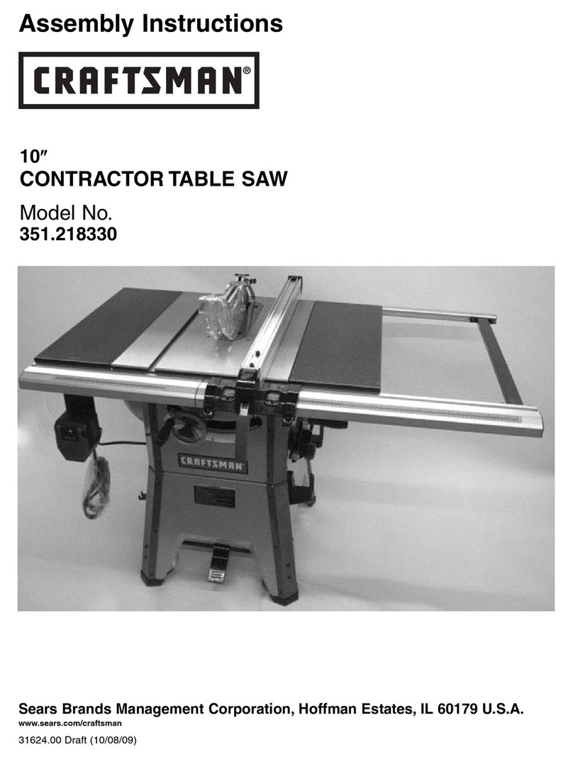 Craftsman 351.218330 Assembly instructions