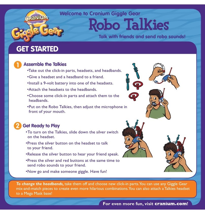 Cranium Robo Talkies manual