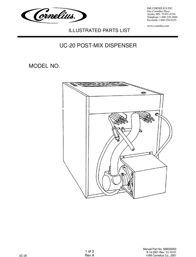 Cornelius UC-20 Setup guide Cornelius UC-20 Setup guide