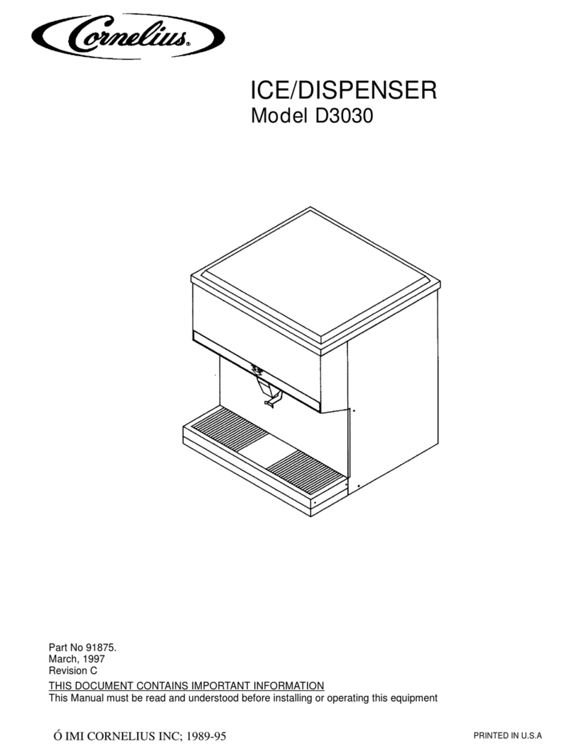 Cornelius D3030 User manual