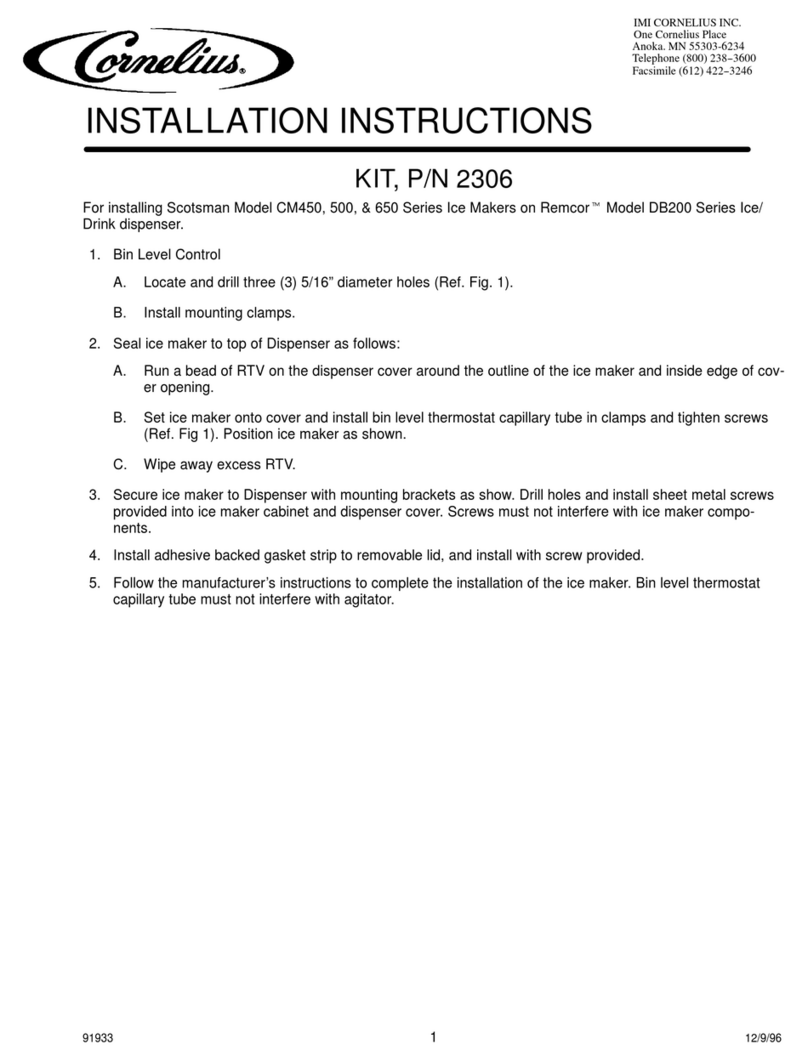 Cornelius 2306 User manual Cornelius 2306 User manual