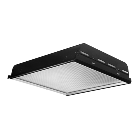 Lightolier Prismalyte Plus PRA2GRFVA2FT User manual