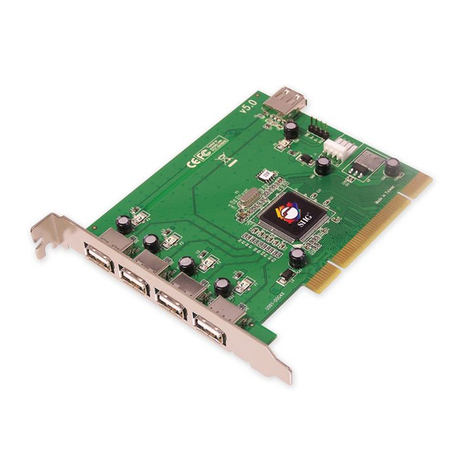 SIIG Hi-Speed USB 5-Port PCI User manual