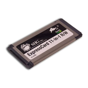 SIIG ExpressCard 11-in-1 Reader/Writer User manual