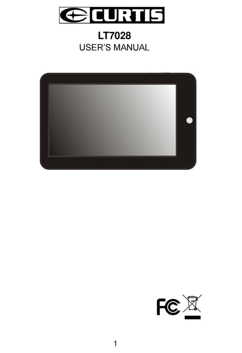 Curtis LT7028 User manual