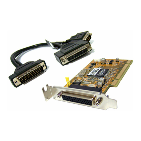 SIIG Low Profile PCI-1S1P User manual