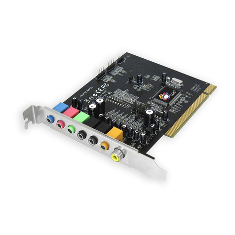 SIIG SoundWave 7.1 PCI User manual