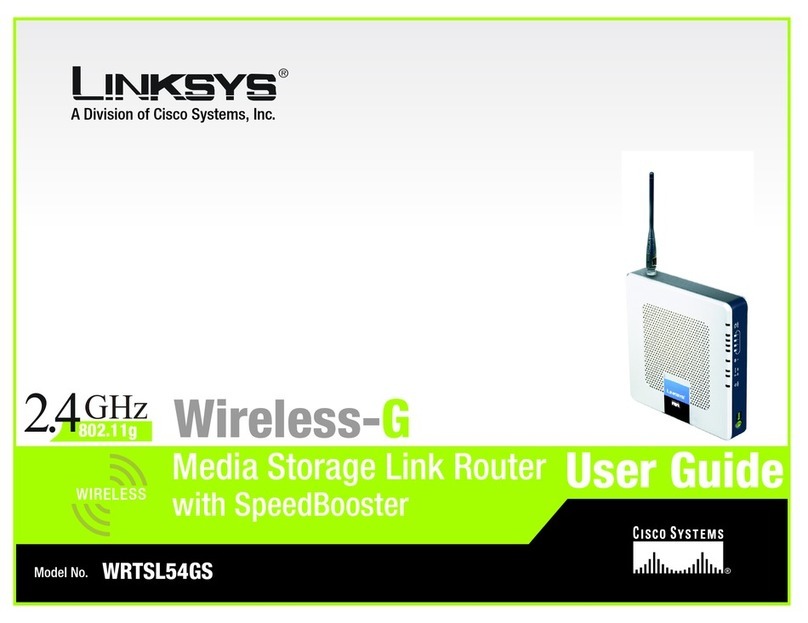 Linksys WRTSL54GS User manual