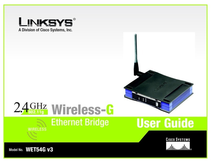 Linksys WET54G V3 User manual