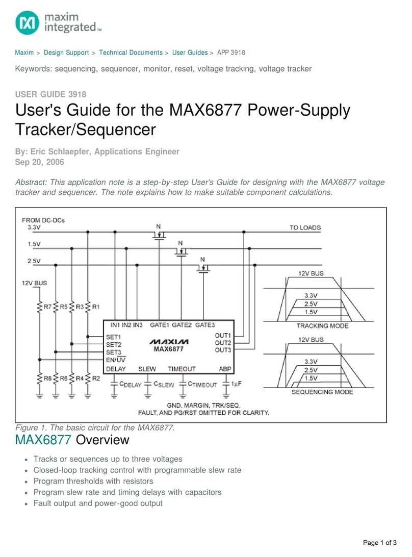 Maxim MAX6877 user guide