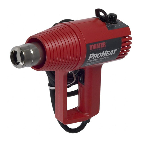 Master Appliance Proheat PH-1200 User manual Master Appliance Proheat PH-1200 User manual