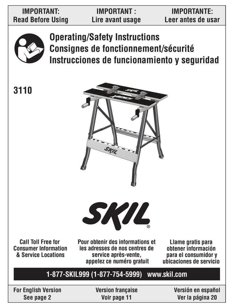 Skil 3110 Operating and s Quick guide