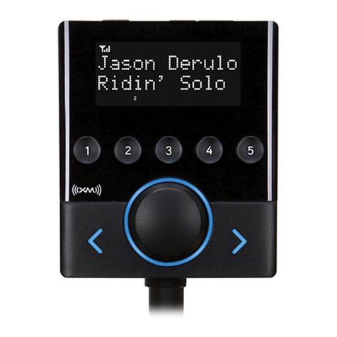 Sirius Satellite Radio XM Snap! User manual Sirius Satellite Radio XM Snap! User manual
