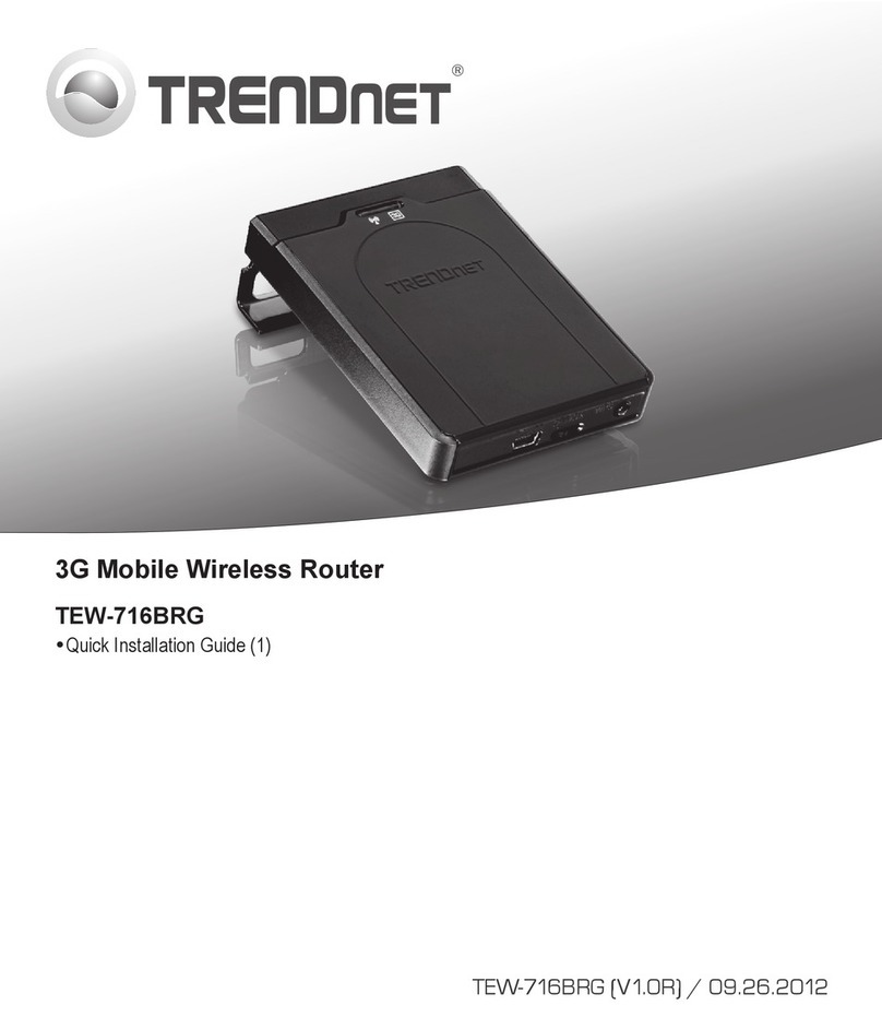 TRENDnet TEW-716BRG User manual