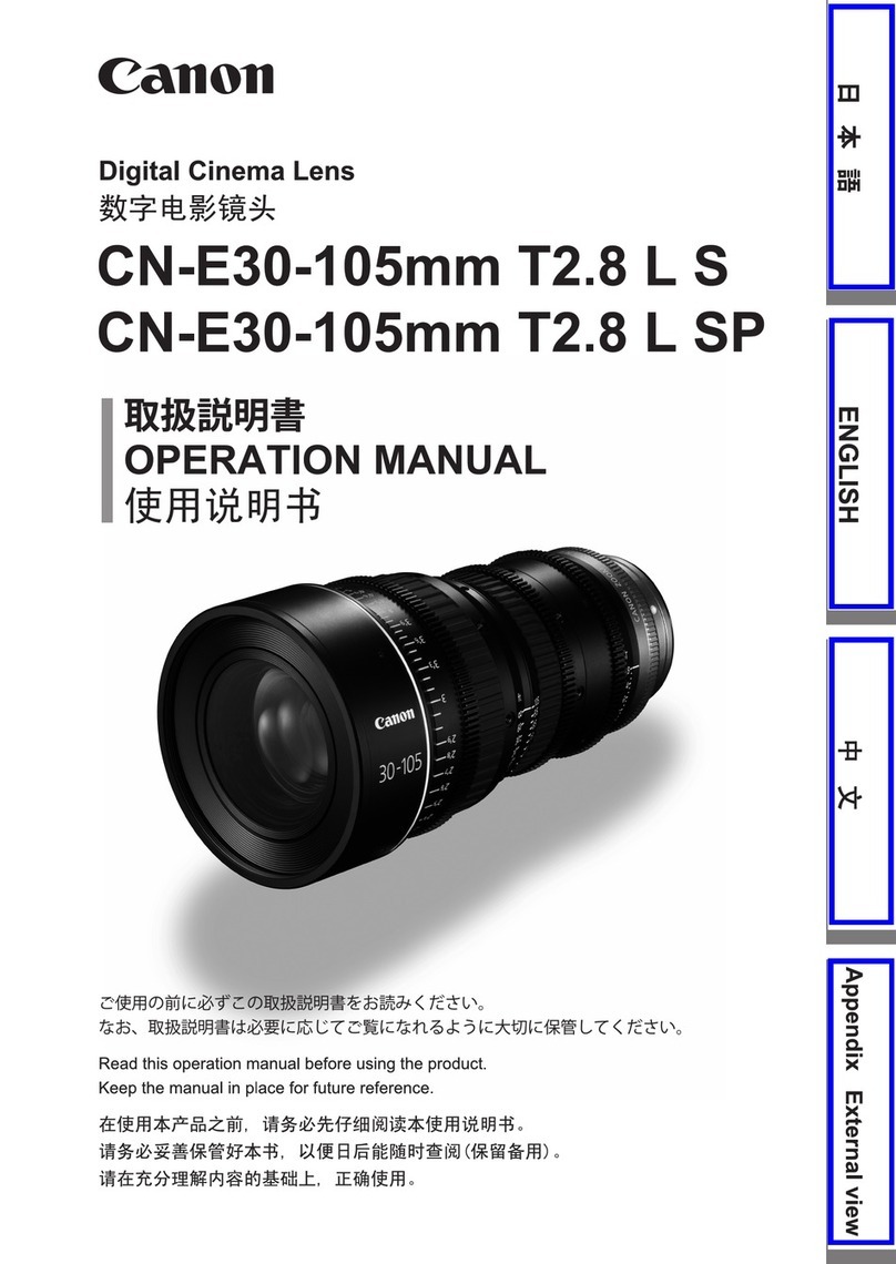 Canon CN-E30-105mm T2.8 L S manual Canon CN-E30-105mm T2.8 L S manual