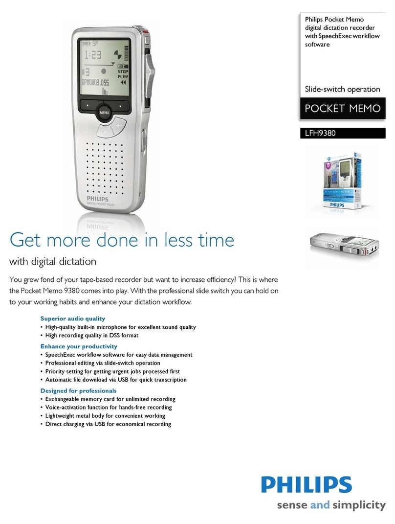 Philips LFH9380 User manual