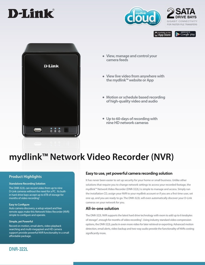 D-Link MYDLINK DNR-322L User manual D-Link MYDLINK DNR-322L User manual