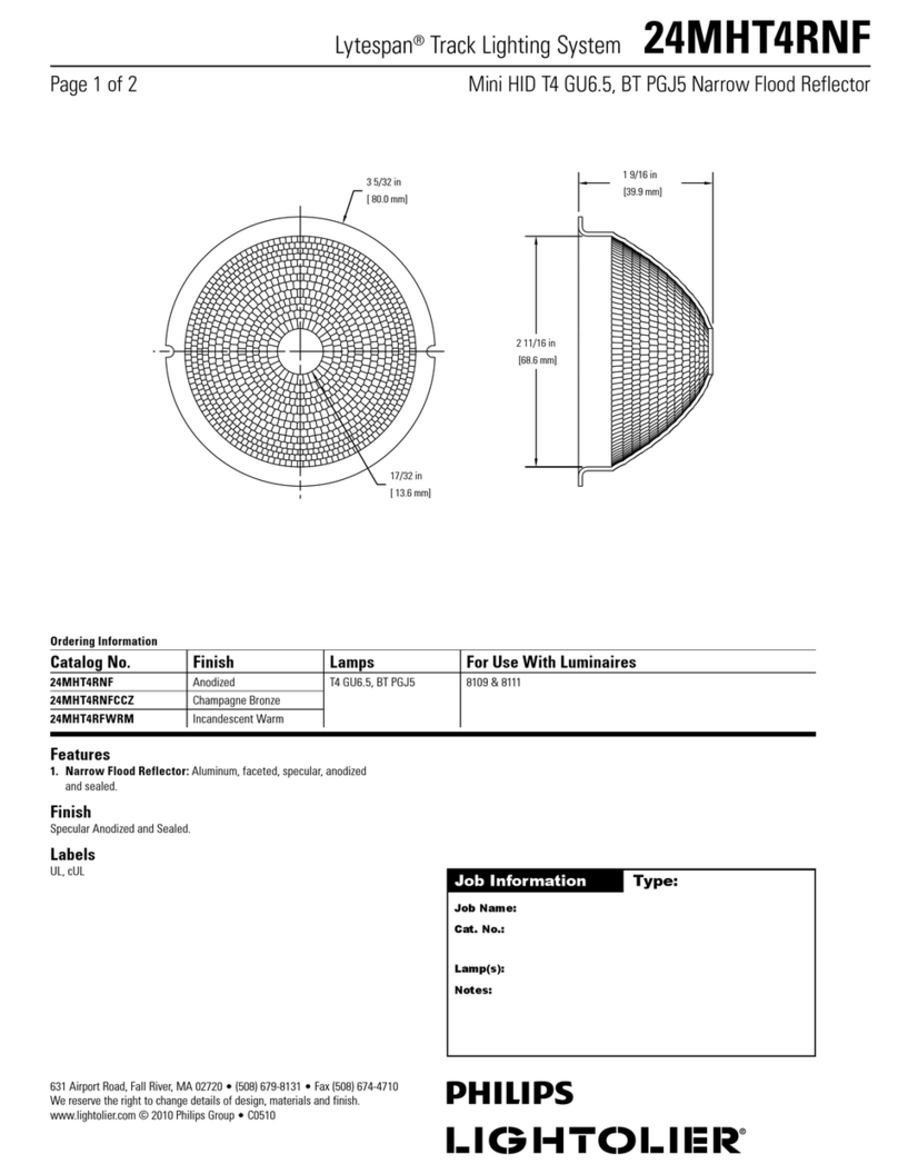 Philips Lytespan 24MHT4RNF specification