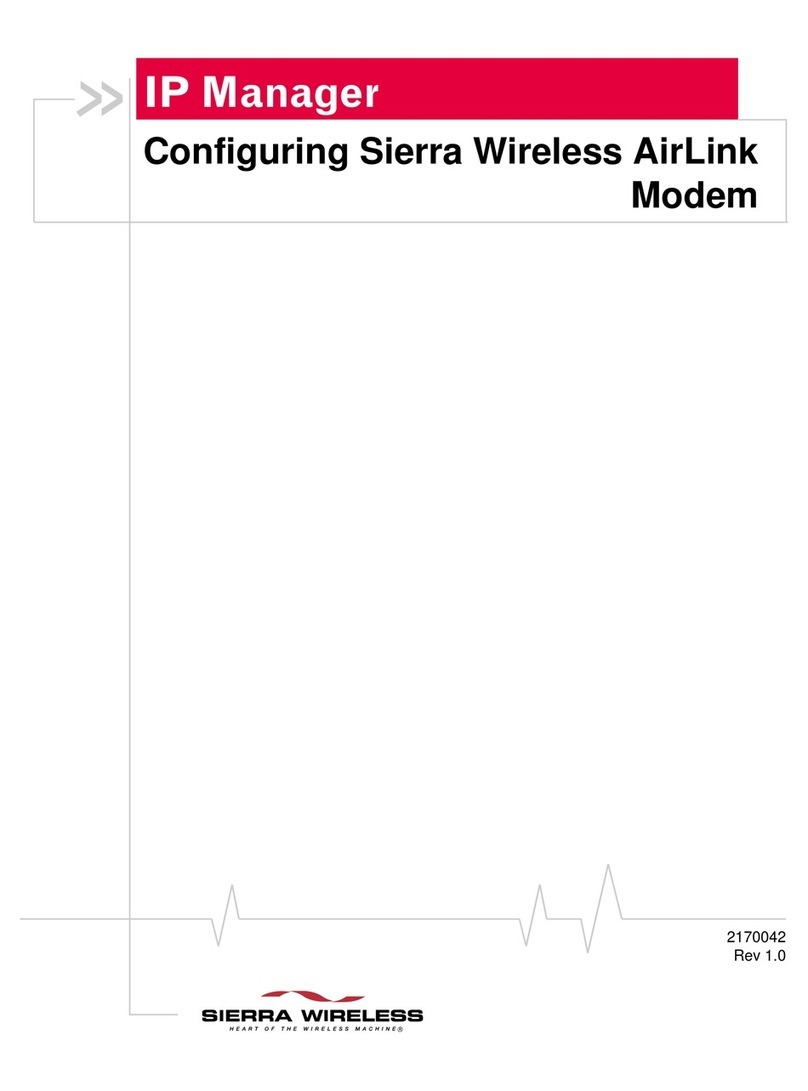 Sierra Wireless IP Manager User manual