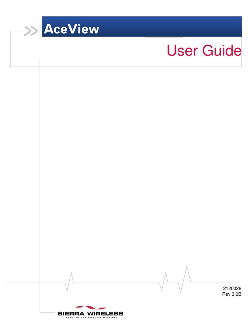 Sierra Wireless AceView User manual