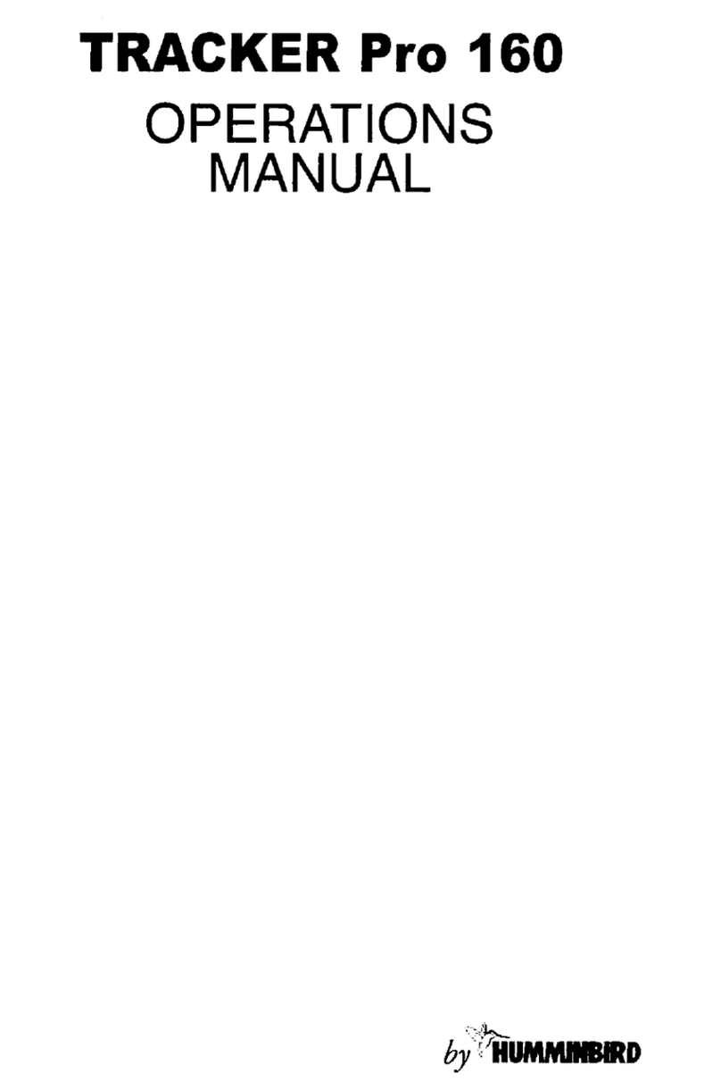 Humminbird TRACKER Pro 160 User manual