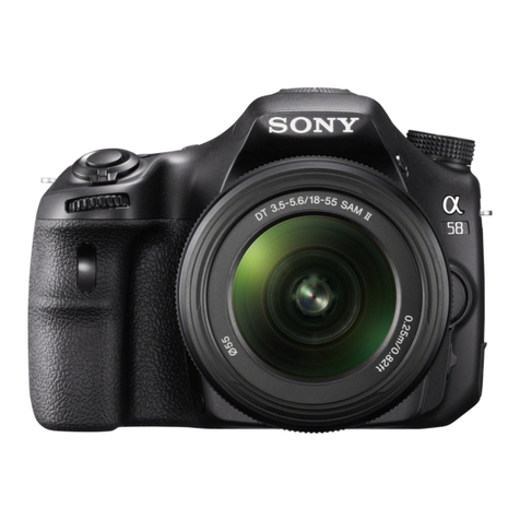 Sony SLT-A58 User manual