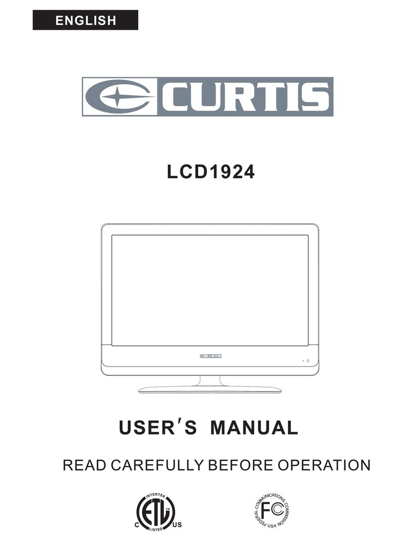 Curtis LCD1924 User manual Curtis LCD1924 User manual