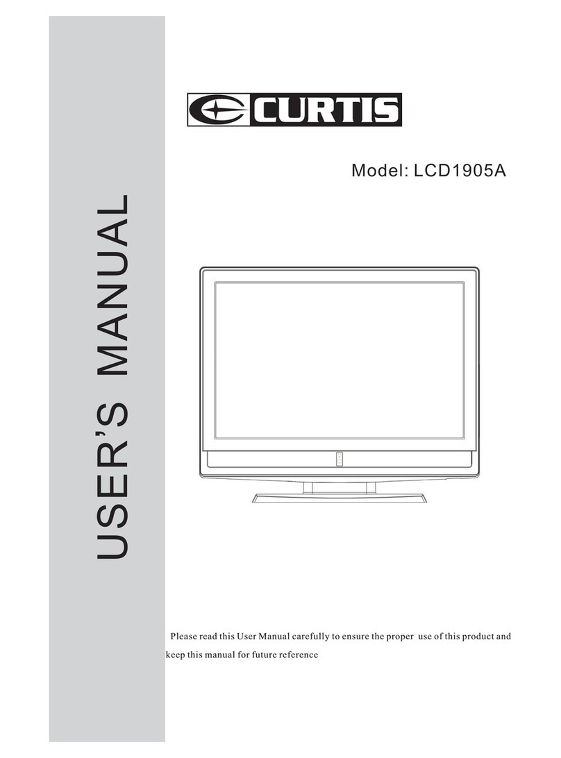 Curtis LCD1905A User manual Curtis LCD1905A User manual