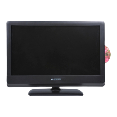 Curtis LCDVD2223AC User manual