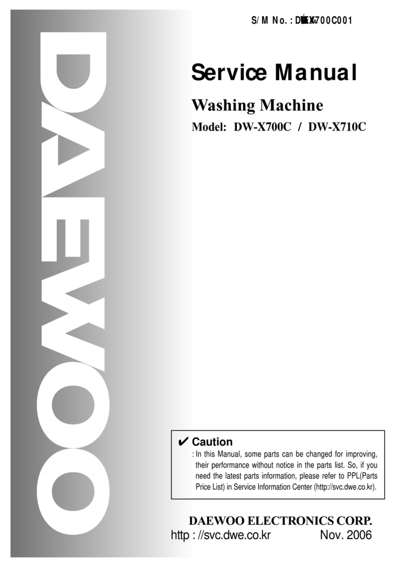 Daewoo DW-X700C User manual Daewoo DW-X700C User manual