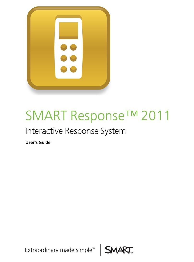 Smart Technologies SMART Response 2011 user guide