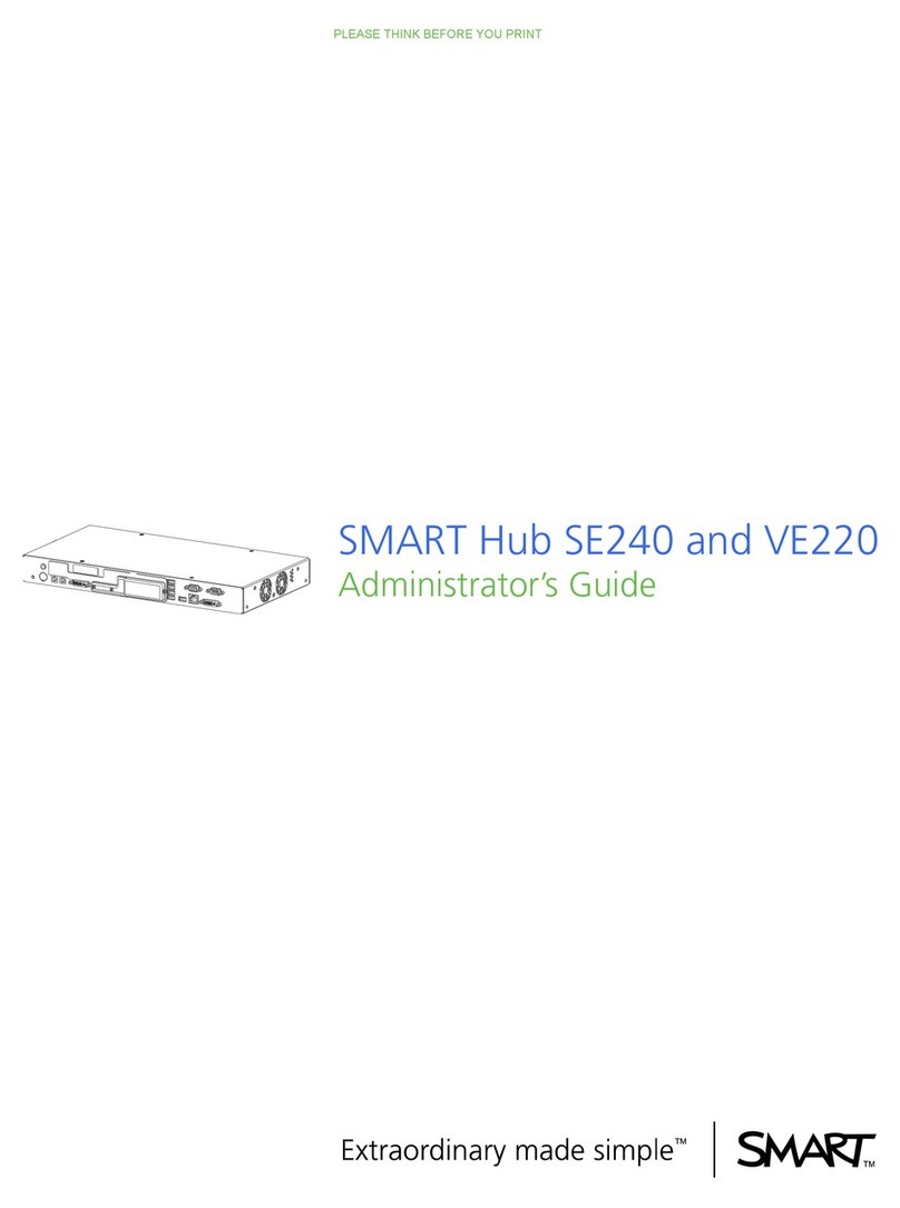Smart Technologies SMART Hub VE220 Service manual