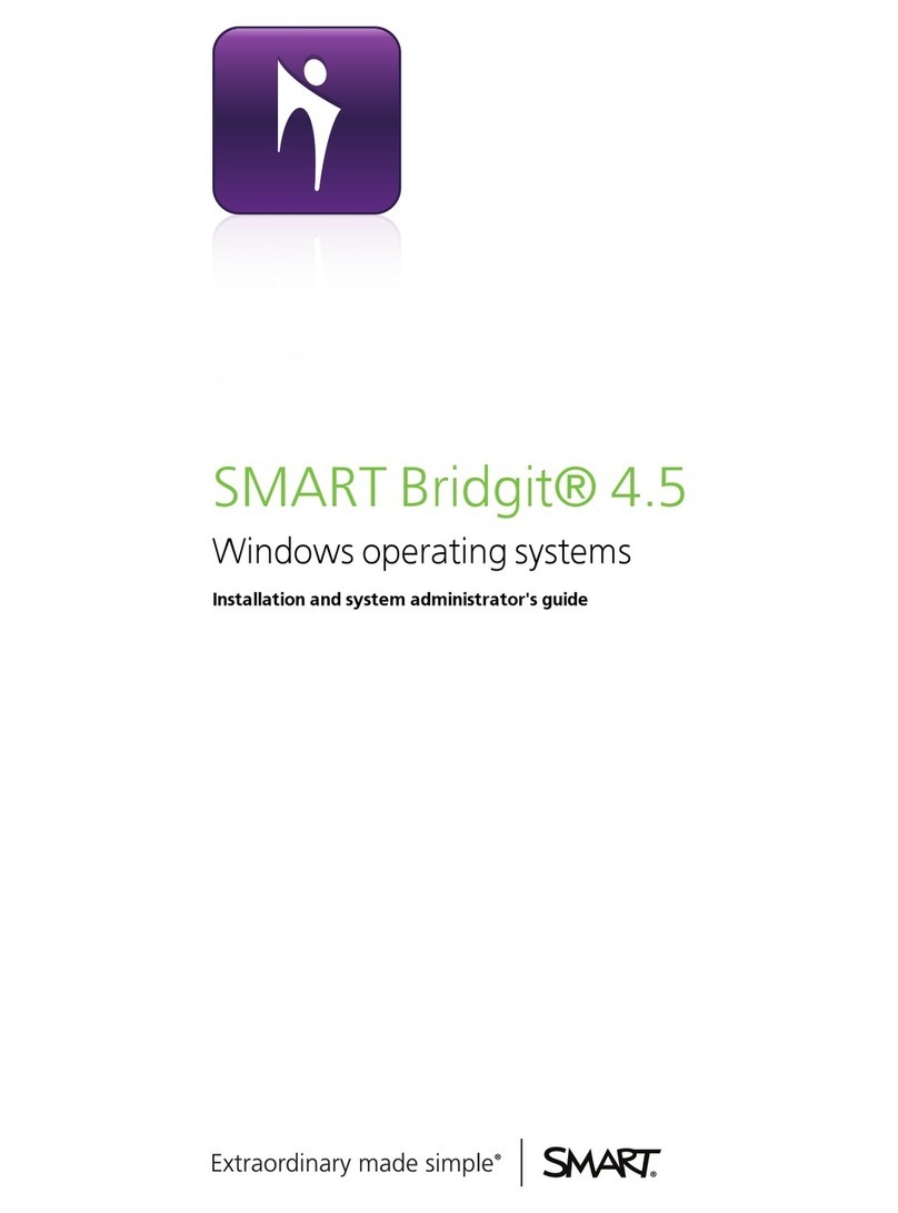 Smart Technologies SMART Bridgit 4.5 Installation and system administrator's guide
