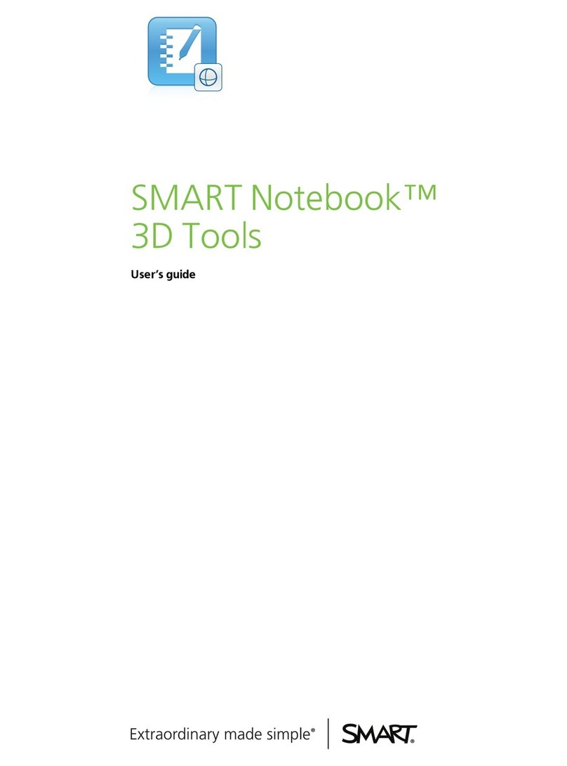 SMART Smart Notebook 3D Tools user guide