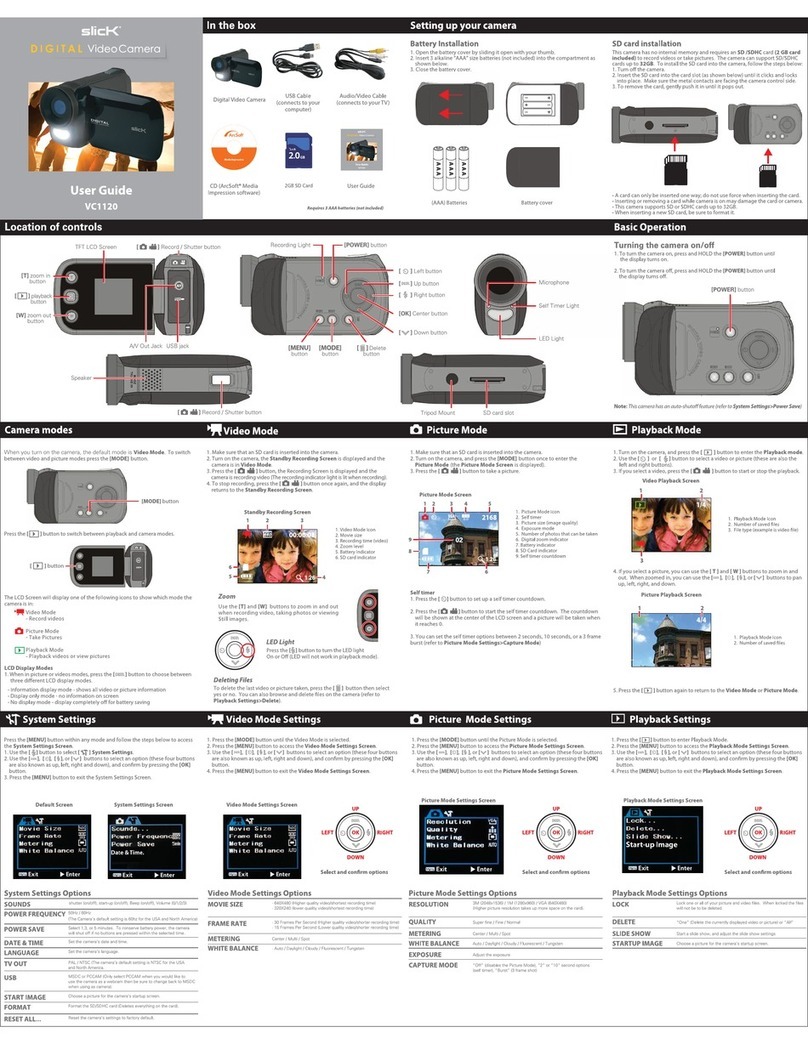 Slick VC1120 user guide