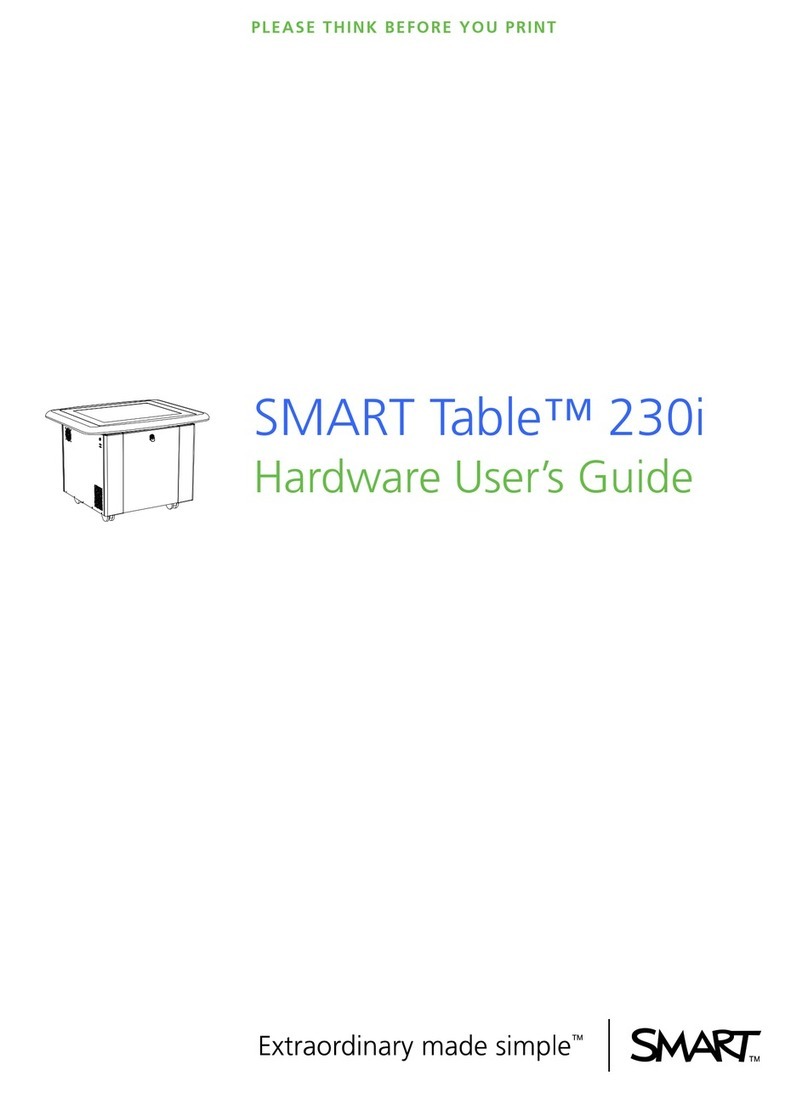 SMART Table 230i User manual