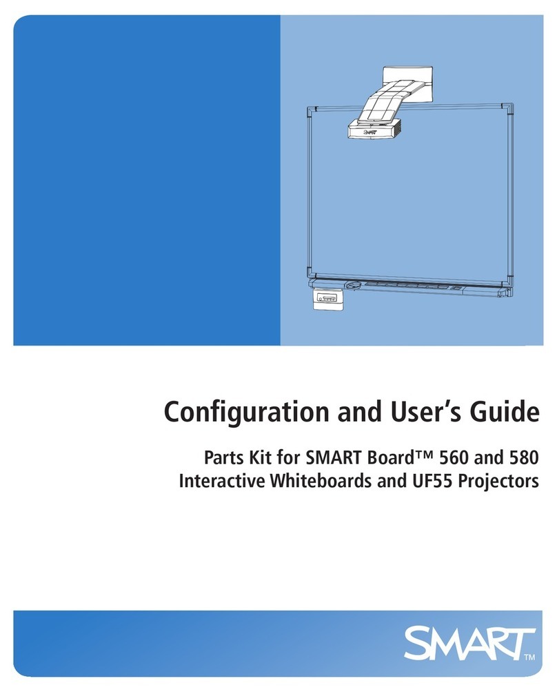 Smart Technologies Parts Kit for SMART Board 560 Configuration and user's guide