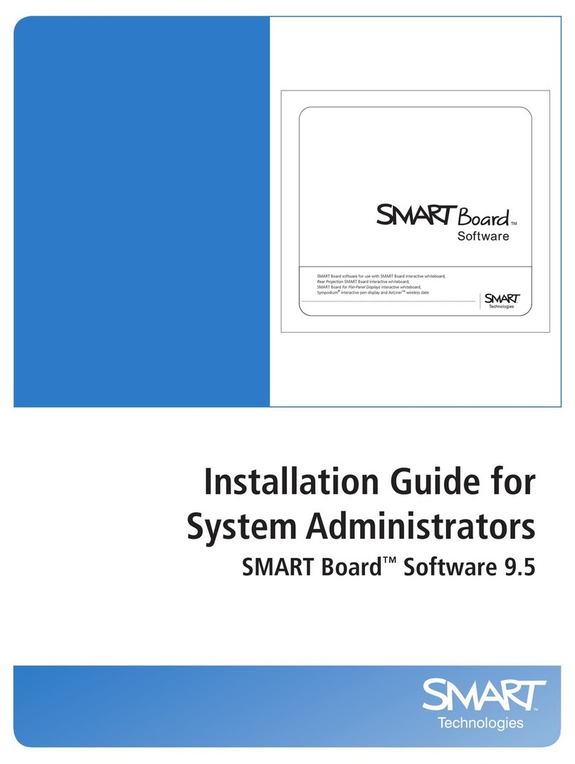 Smart Technologies SMART Board Software 9.5 User manual