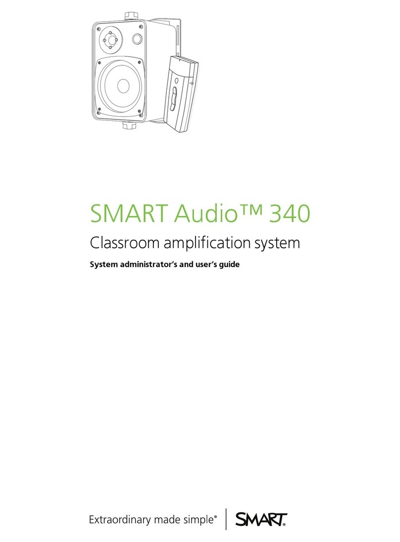 Smart Technologies SMART Audio 340 User manual