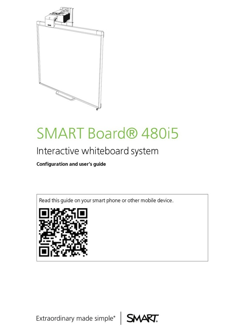 Smart Technologies SMART Board 480i5 User manual