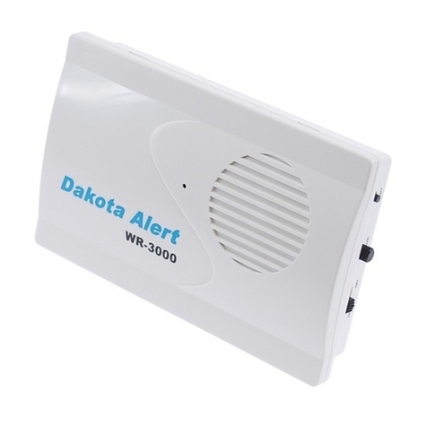 Dakota Alert WR-3000 owner's manual Dakota Alert WR-3000 owner's manual