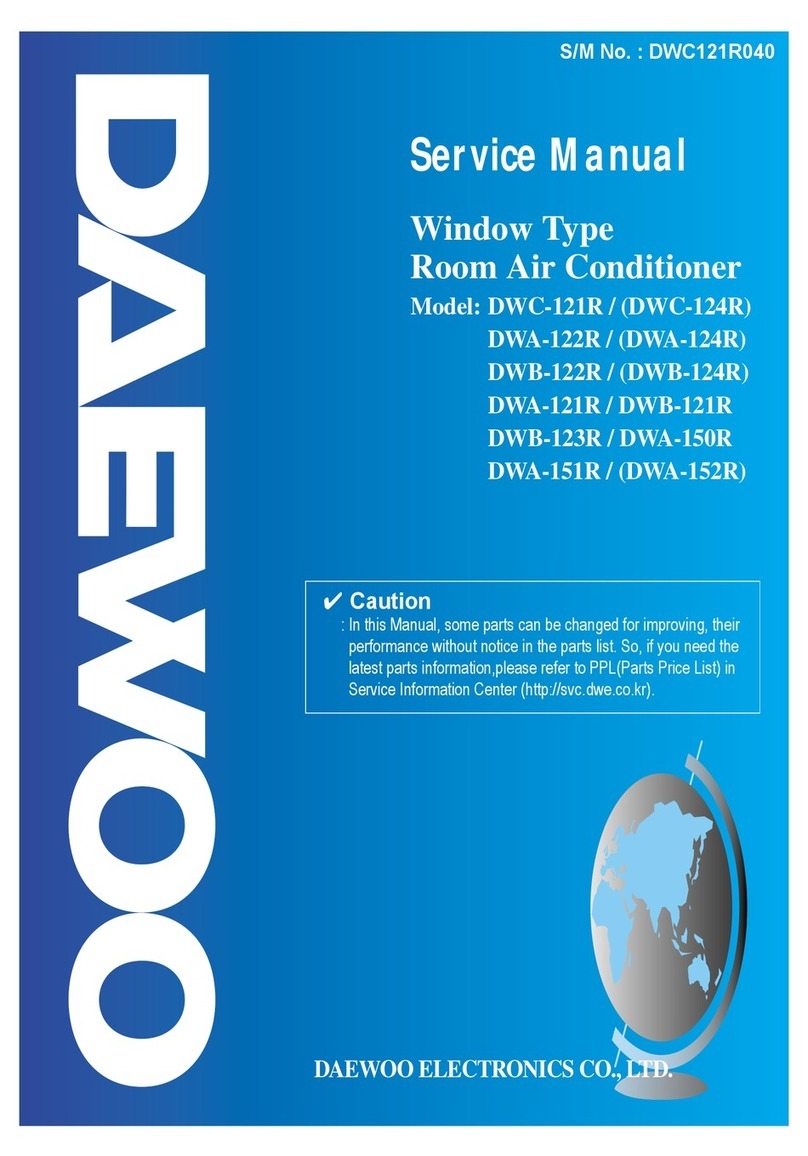 Daewoo DWC-121R User manual