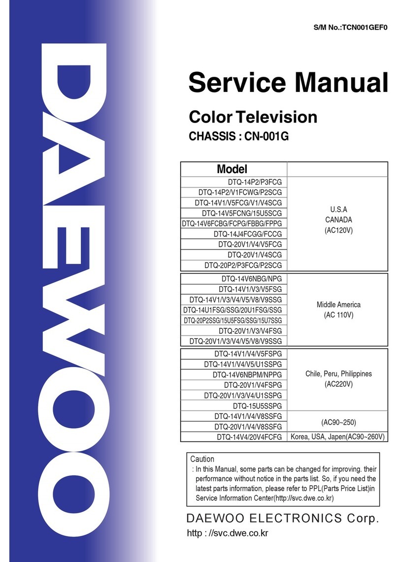 Daewoo DTQ-14P2/P3FCG User manual Daewoo DTQ-14P2/P3FCG User manual