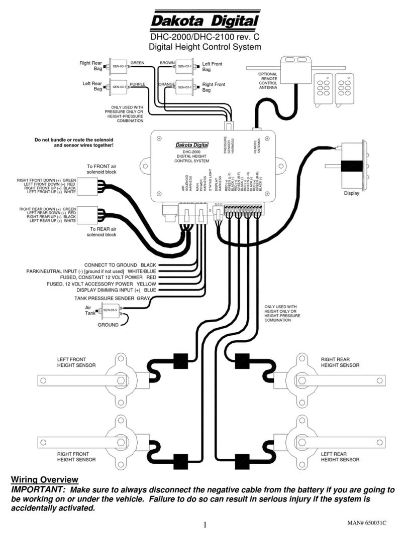 Dakota Digital DHC-2000 manual