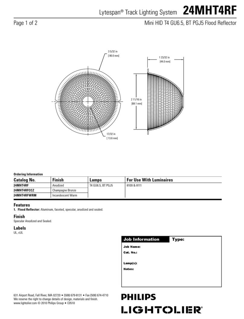 Philips Lytespan 24MHT4RF specification
