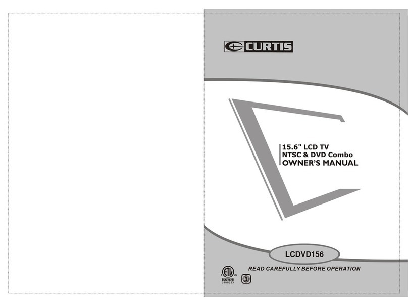 Curtis LCDVD156 User manual Curtis LCDVD156 User manual